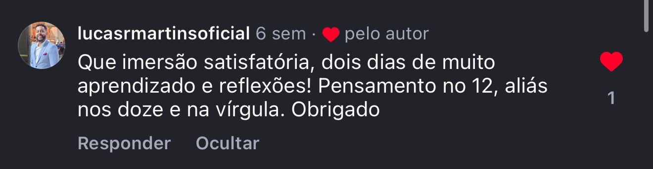 Depoimento Imersão Dra Dani Venancio